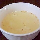 長芋の中華風スープ
